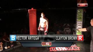 BFC 15 Clayton Brown vs Hector Arteaga BFC Bantamweight Championship [upl. by Cuthbert941]