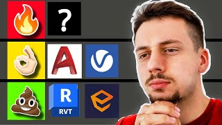 I Ranked Every Architecture Software Tier List [upl. by Chavez]