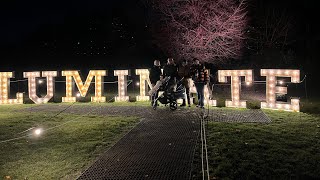 LuminateUK light trail at Coombe Abbey 2023 ✨🪩 [upl. by Bonar]