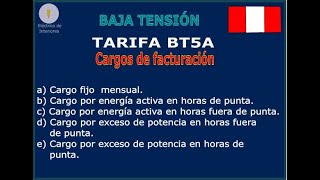 TARIFA BT5A [upl. by Eneja]