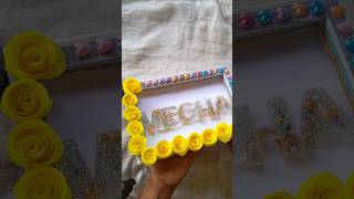 Resin alphabet shortsviral sho [upl. by Idnahs525]