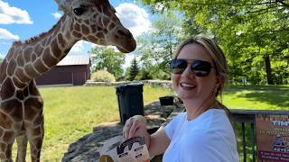 We Got Sneezed on by a Giraffe and Elisha Held a Red Panda [upl. by Anawed]