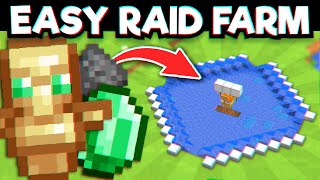 Minecraft Raid Farm Simple amp Easy [upl. by Ru170]