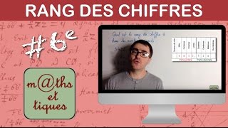 Reconnaître le rang des chiffres  Sixième [upl. by Namzed]