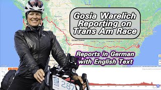 Gosia Warelich Reporting on Tran Am Race Trailer [upl. by Dlanar]