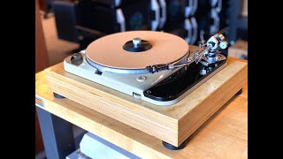 Another Custom Thorens TD124 Turntable Finds a New Home [upl. by Sanfred]