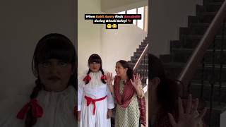 Rakhi Lohchab Part 2😂 दिवाली की सफाई के दौरान बबली अंटी को मिली एनाबेले funny rakhilohchab shorts [upl. by Yemerej]