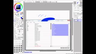 Tutorial 1  Paint Tool SAI for beginners  Keyboard Shortcuts [upl. by Krahling]