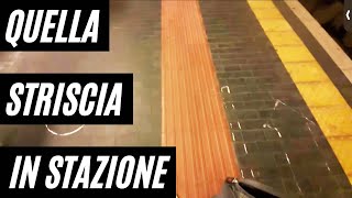 Quella Striscia in Stazione a Cosa Serve  Percorsi Tattili per Ipovedenti  Fate Attenzione [upl. by Nievelt]