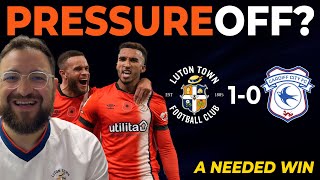 Luton Town 10 Cardiff City  Post Match Reaction [upl. by Livvie619]