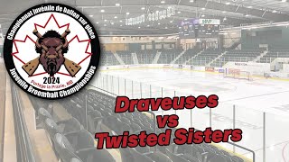 2024 Juvenile Nationals  Girls Division  Draveuses Visitors vs Twisted Sisters Home [upl. by Pope]