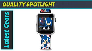 Unboxing and Review Accutime SEGA Sonic The Hedgehog Smartwatch [upl. by Hakim944]