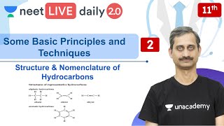 NEET Structure amp Nomenclature of Hydrocarbons  Organic Chemistry  Unacademy NEET  Anoop V [upl. by Eiresed]