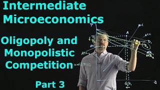 Intermediate Microeconomics Imperfect Competition  Oligopoly and Monopolistic Competition Part 3 [upl. by Cleodell15]