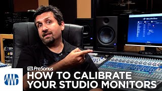 PreSonus—How to calibrate your studio monitors [upl. by Eustatius]