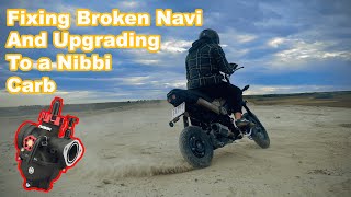 Fixing crank no start navi  nibbi carb upgrade [upl. by Hedelman]