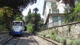 TPL Funicolare Lugano Città  Lugano Stazione [upl. by Ardin]