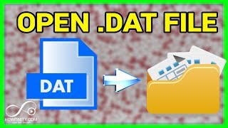 How to Open DAT file on Mac or PC [upl. by Ybrad507]