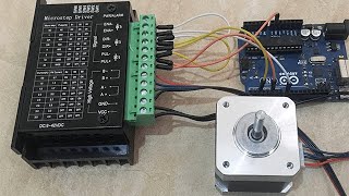 TB6600 Stepper Motor Driver with Arduino [upl. by Ennaitsirhc]