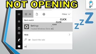 Windows 10 Settings not Opening Working Fixed [upl. by Karna695]