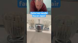 How to repair a leaking delta bathroom faucet [upl. by Cordier]