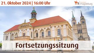 Stadtratssitzung vom 21 Oktober 2024 Fortsetzung [upl. by Nirac]