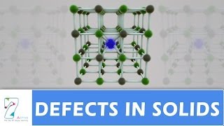 DEFECTS IN SOLIDS [upl. by Iaverne]