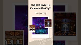 Top 25 NYC Venues for Sweet 16 Parties [upl. by Notanhoj836]