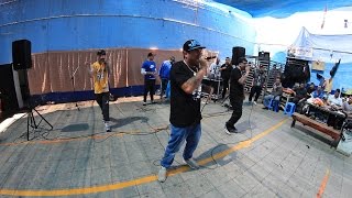 Adn ft Arte Elegante  En Vivo En Cárcel San Felipe 2015  Junto a PEAKYZEPAM [upl. by Annoj]