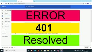 How to fix error 401 access denied 7 fixes [upl. by Guod]