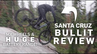 Santa Cruz Bullit  EMountain Bike First Impressions [upl. by Eniloj]