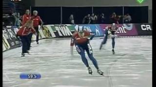 World Single Distances Championship 2007 1500m Jan Bos vs Erben WennemarsFLV [upl. by Assirram]