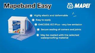 Mapeband Waterproofing Tutorial Video [upl. by Llenad]