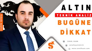 ALTIN ANALİZİ BUGÜNE DİKKAT [upl. by Ahsym]