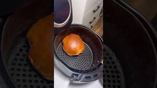 Zero Oil Poori in Air Fryer shorts [upl. by Sihtam250]