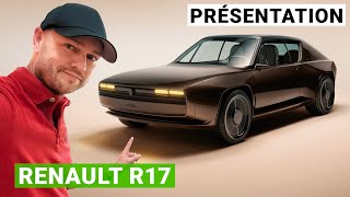 Renault réinvente la R17 en électrique et nous avons interviewé son designer [upl. by Doralyn]