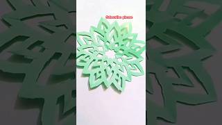 Paper Snowflakes short ytshorts papercrafts snowflakes christmascrafts [upl. by Lot]