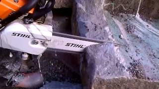 STIHL GS 461  Sandstein [upl. by Bor359]