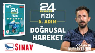 Doğrusal Hareket I AYT Fizik I 5 Adım [upl. by Schofield764]