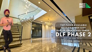 Tour A Duplex With Terrace Garden In Dlf Phase 2  Builder Floor Apartment In Gurgaon [upl. by Veron]