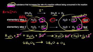 Catalysts  Kinetics  AP Chemistry  Khan Academy [upl. by Eimmot]