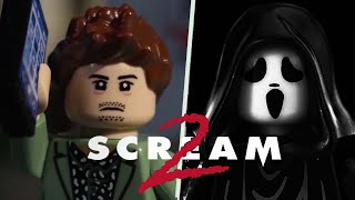 Scream 2 Randy’s Death Scene  IN LEGO [upl. by Leahcir]