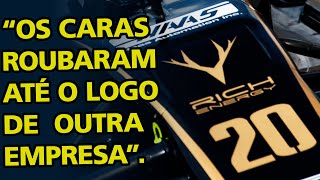 Patrocinadores obscuros da F1 A Rich Energy não tinha produto nem logomarca pra aparecer na Haas [upl. by Tiffani]