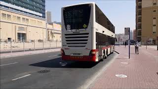 Sharjah to dubai bus and metro full tour video [upl. by Nove]