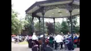 The Dambusters Theme music by Ibstock Brick Brass Band at Newark Castle [upl. by Fleisher]