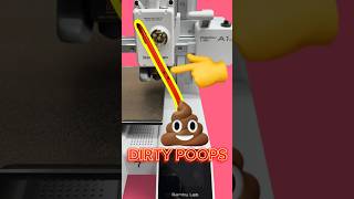 Is Your Bambu Printer Suffering From Dirty Poops Try This bambulab 3dprinting [upl. by Sandon361]