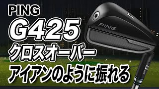 見た目はアイアン型？PINGの最新モデル「G425 クロスオーバー」 [upl. by Trammel]