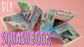 DIY SQUASH BOOK  Penpal Letter Idea [upl. by Donn519]