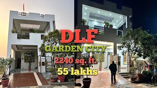 HOUSE TOUR  DLF GARDEN CITY LUCKNOW  55 लाख में शानदार धर [upl. by Losiram962]