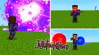 The Most OverPOWERED Jujustu Kaisen Addon  Jujustu Kaisen AddonMod For Minecraft Pe 12072 [upl. by Nitsu]